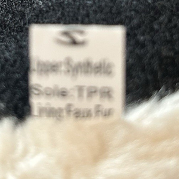 Hobibear Big Kids Winter Boots Size 35 US Size 3.5 Blue Faux Fur Lined AW3771 - Picture 6 of 8